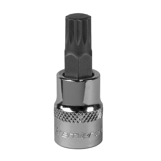 Sealey Spline Socket Bit M10 3/8"Sq Drive SBS008