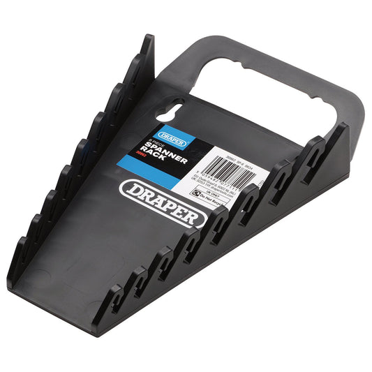 Draper Durable Thermoplastic Rubber Spanner Rack, Capacity 8