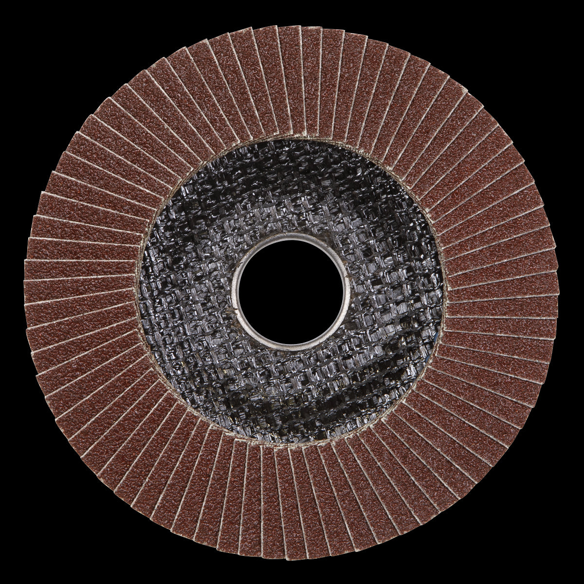 Sealey 40Grit Flap Discs Aluminium Oxide 115mm 22mm Bore - Pack of 10 FD11540E10