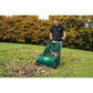 Draper 82754 Manual Push Rolling Garden Leaf Grass Sweeper Collector 21in