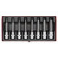 Sealey Hex Socket Bit Set 8pc 1/2"Sq Drive Metric AK9310
