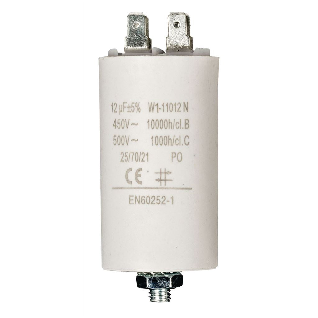 Fixapart 1x Capacitor 12.0uf / 450 v + earth - W1-11012N