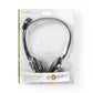 Nedis PC Headset On-Ear 2x 3.5mm Connectors 2m Black CHST100BK