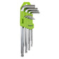 Sealey Hey Key Set Ball-End Long 9pc - Metric S01260