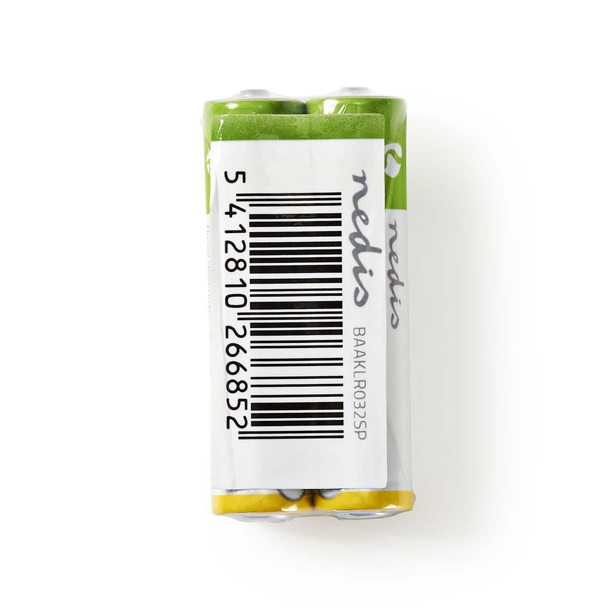 Nedis Alkaline Battery AAA 1.5V 2 pieces Shrink pack BAAKLR032SP