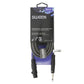 Sweex XLR Mono Cable XLR 3-Pin Female to 6.35mm Male 3m Dark Grey SWOP15120E30 - COTH15120GY30