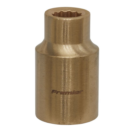 Sealey Socket 10mm 1/2"Sq Drive - Non-Sparking WallDrive NS043