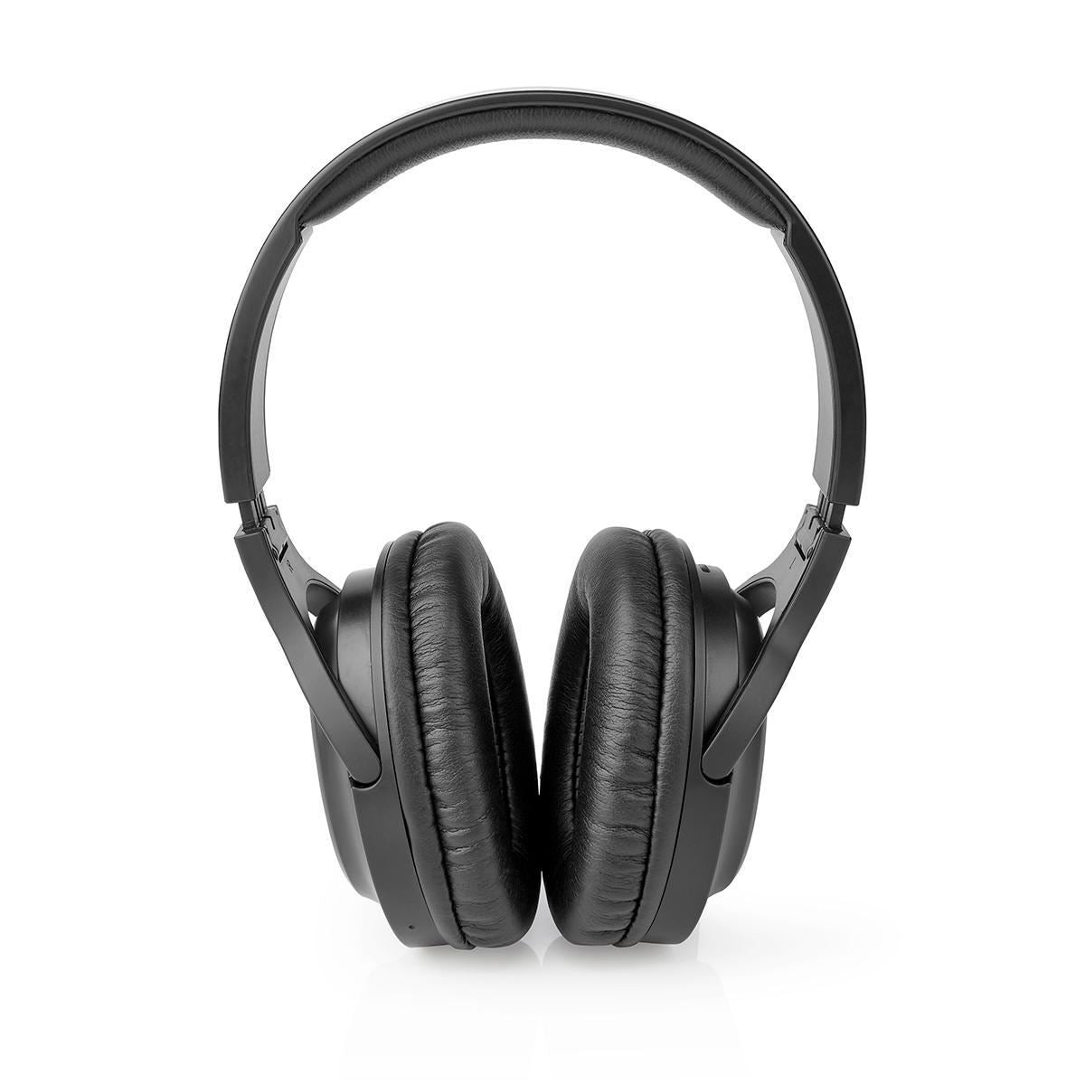 Nedis Wireless Headphones Bluetooth® Over-ear Black - HPBT1201BK