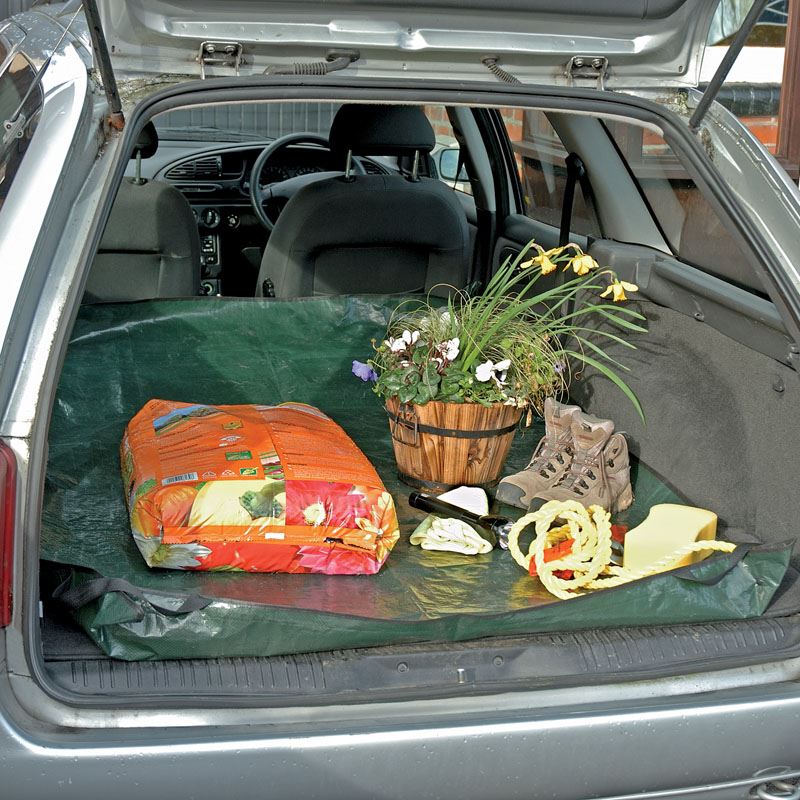 Draper 47648 Hard Wearing Car Boot Liner With Handles & Fastenings 1.25m x 1.8m