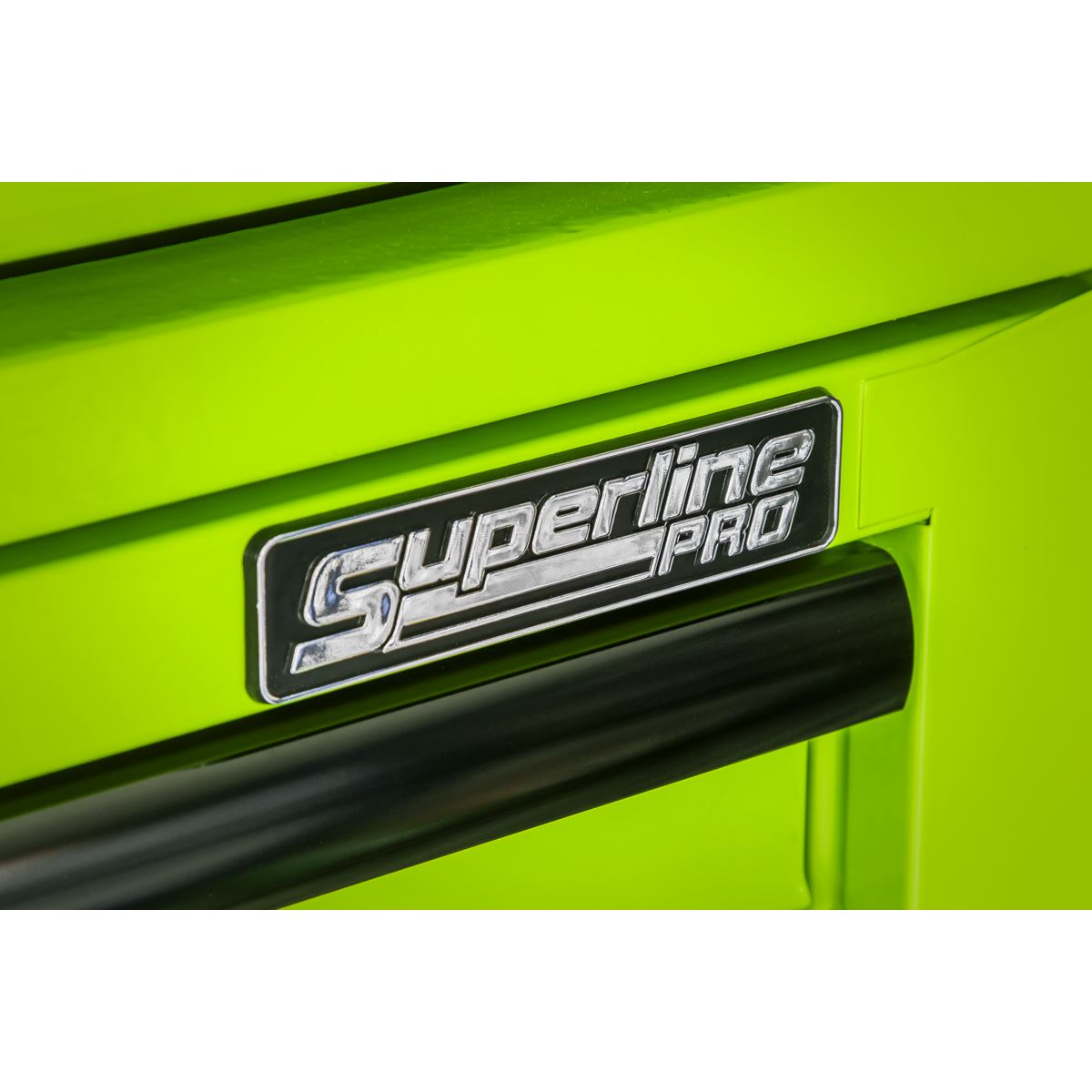 Sealey Superline Pro Mid-Box Tool Chest 2 Drawer with Ball-Bearing Slides - Green/Black AP26029THV