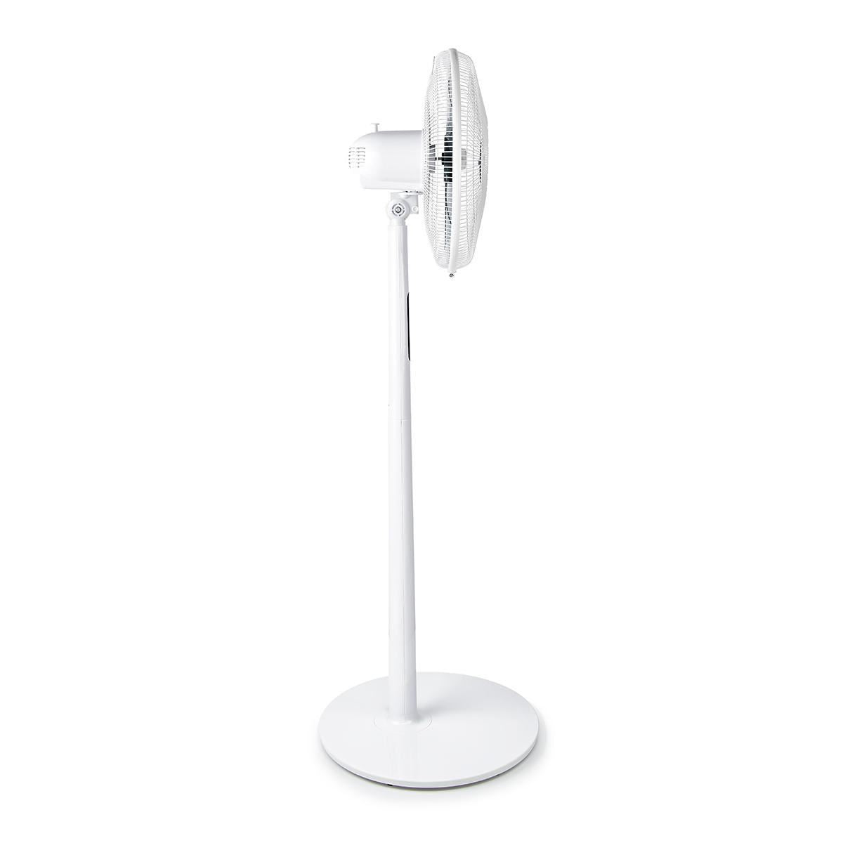 Nedis Stand Fan Diameter 40cm 3-Speed Oscillation 45W LED Display Shut-off timer - FNST16CWT40