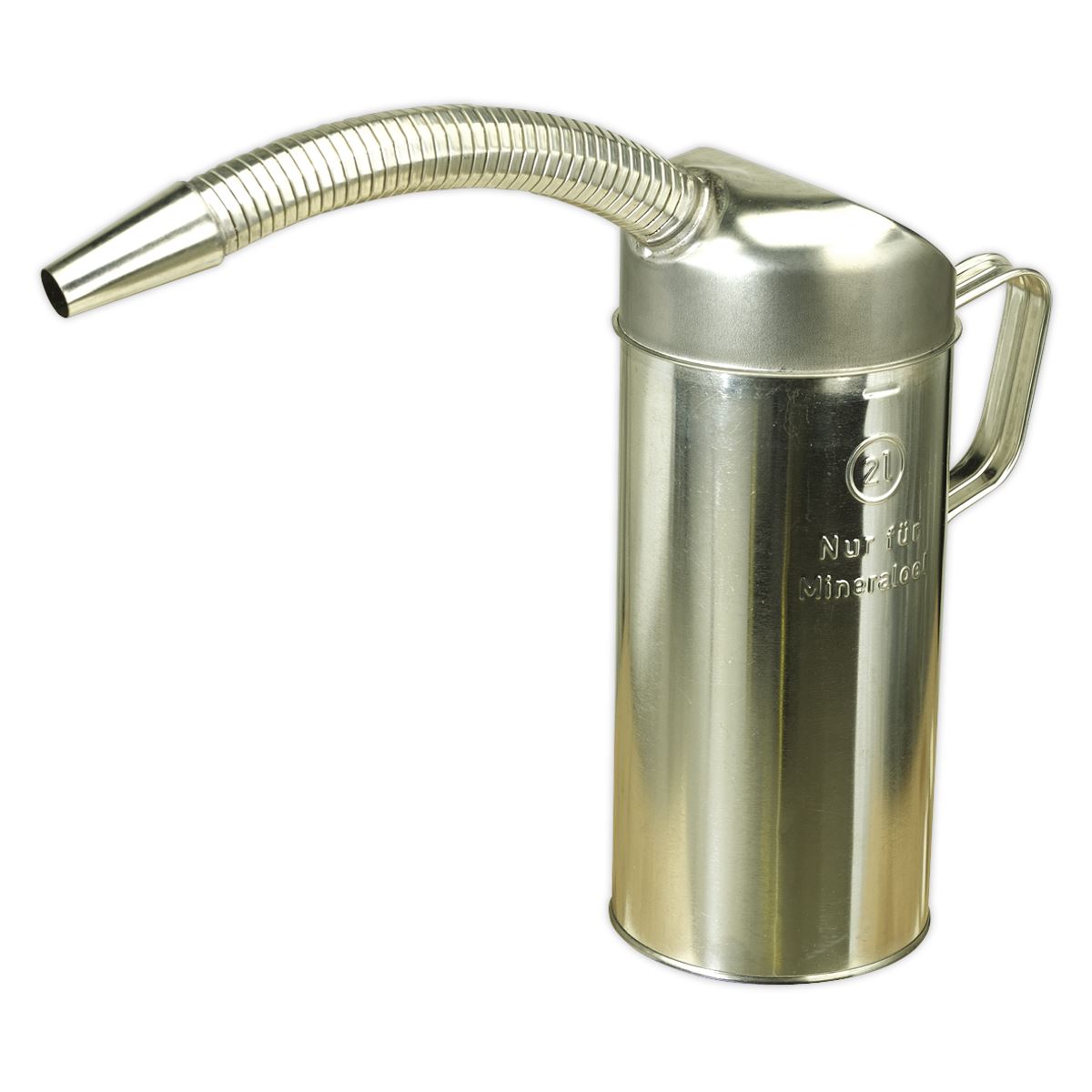 Sealey Measuring Jug Metal with Flexible Spout 2L JM2F