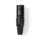 Nedis XLR Connector XLR 3-pin Male Black COTP15900BK