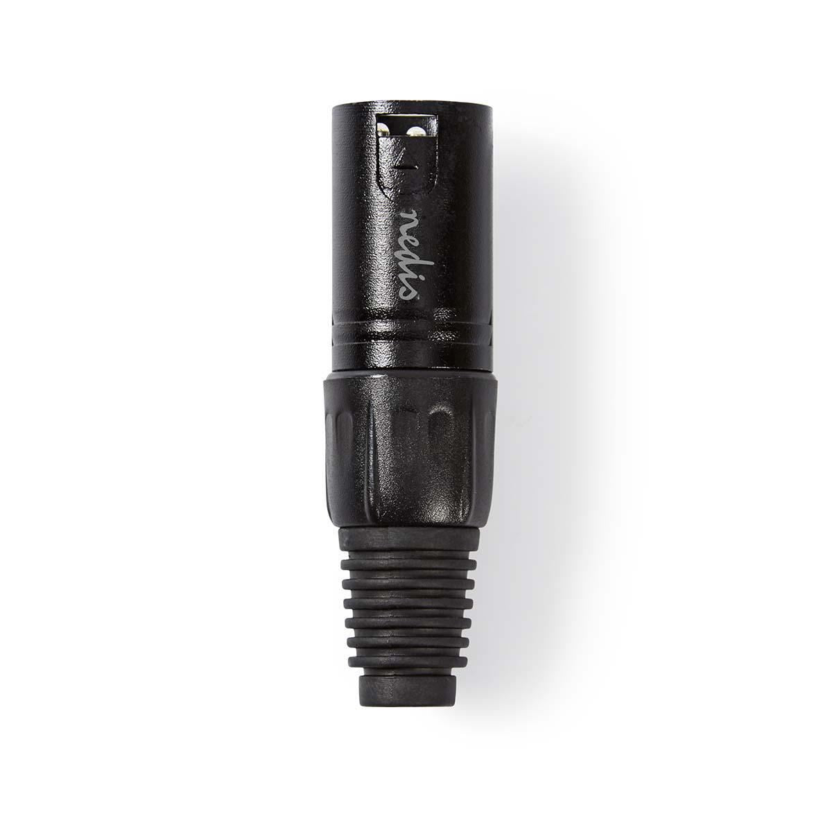 Nedis XLR Connector XLR 3-pin Male Black COTP15900BK