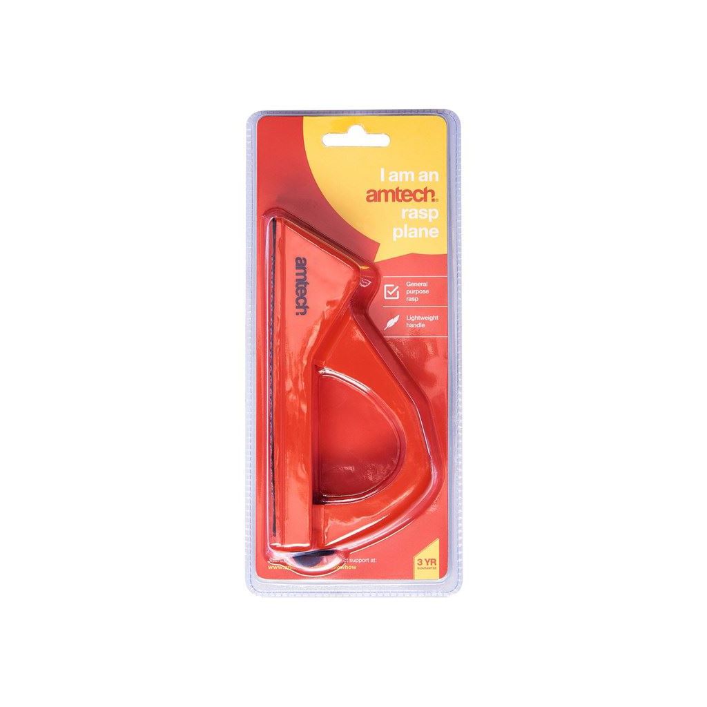 Amtech 145mm Rasp Plane Wood Mdf Fiberglass Planer Diy Small Job - E11 ...