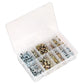 Sealey Brake Pipe Nut Assortment 200pc - Metric & Imperial AB068BPN