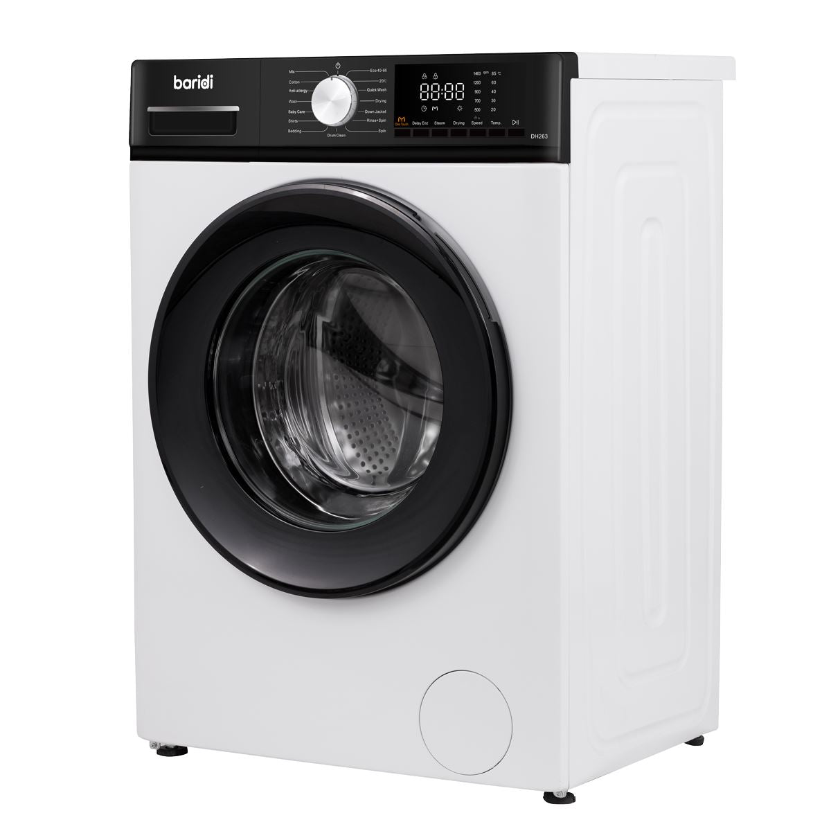 Baridi 8/5kg Washer Dryer, Front Loading, 1400rpm Energy Rating A � White DH263