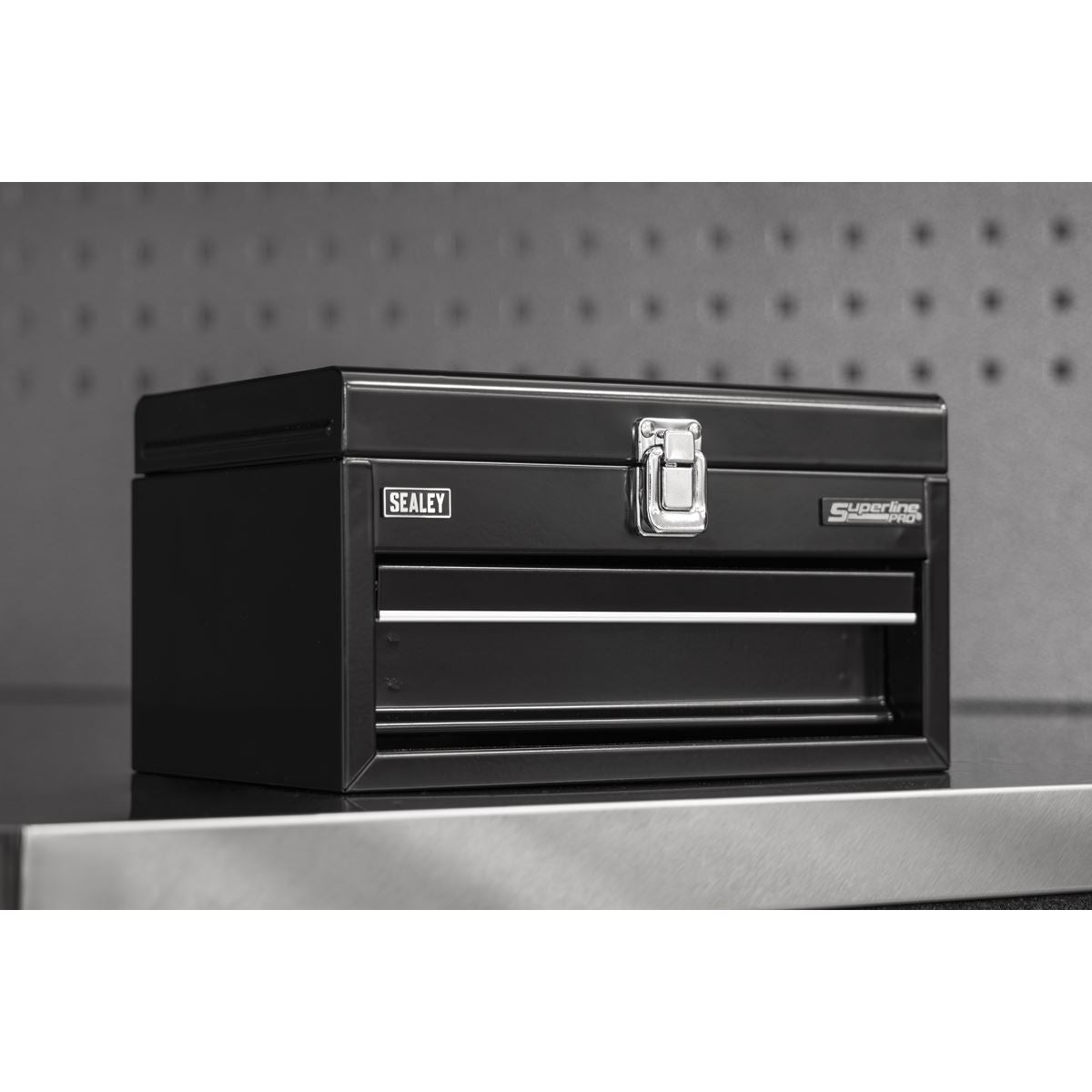 Sealey Superline Pro Superline Pro� Mini Toolbox with Drawer - Black APMTB2