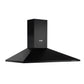 Baridi Cooker Hood, Chimney Style with Carbon Filters 90cm - Black DH59