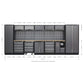 Sealey Superline Pro 4.9m Storage System - Wood Worktop APMSSTACK01W