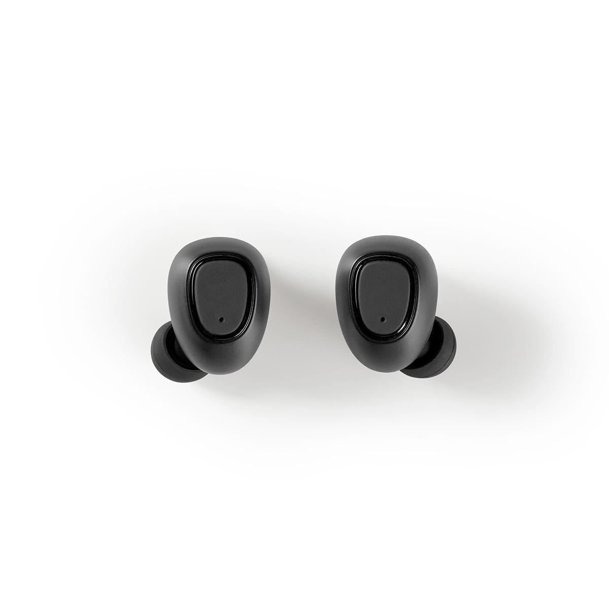 Nedis Fully Wireless Bluetooth® Earphones 5hr Voice Control Wireless Chargeable - HPBT5052BK