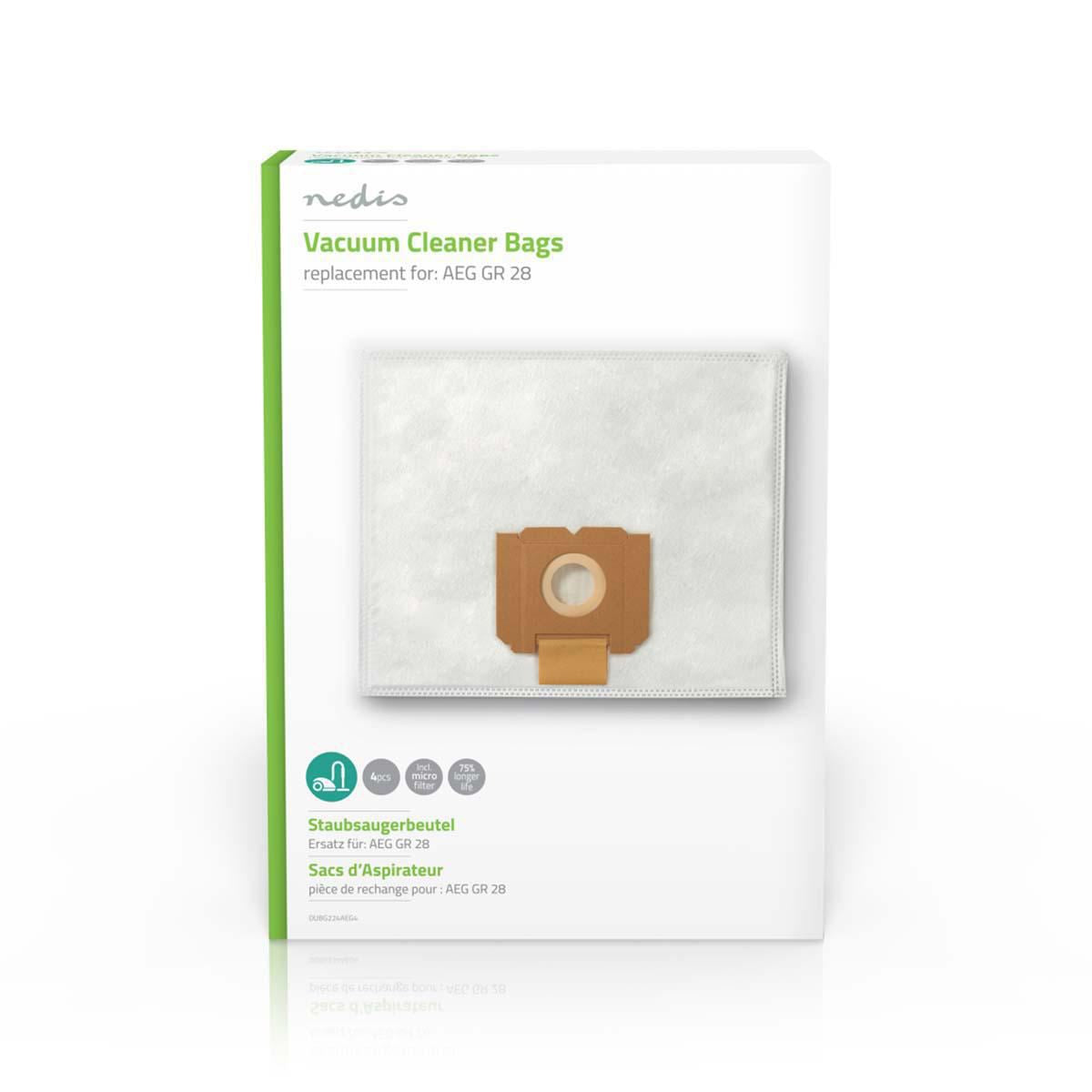 Nedis Vacuum Cleaner Bag AEG GR 28 DUBG224AEG4