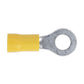 Sealey Easy-Entry Ring Terminal 6.4mm (1/4") Yellow Pack of 100 YT19
