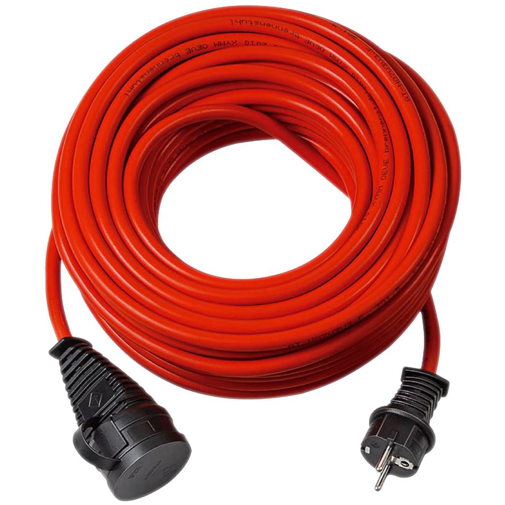 Brennenstuhl Power Extension Cable 25 m 3x 1.50 mm² IP44 Red BN-1169840