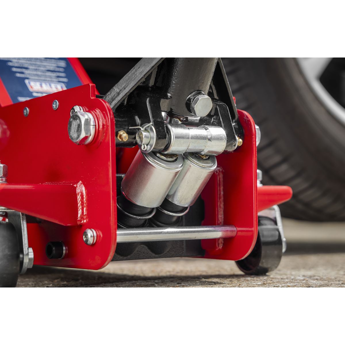 Sealey Trolley Jack with Super Rocket Lift 3.5 Tonne 3500CXD