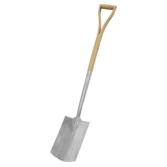 Sealey Premier Digging Spade with Ash Y Handle & Stainless Steel Blade GTWH015