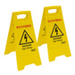 Sealey EV/Hybrid Floor Warning Signs - Pack of 2 EV19