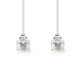 Nedis Telecom Cable RJ11 Male to RJ11 Male 10m White TCGP90200WT100
