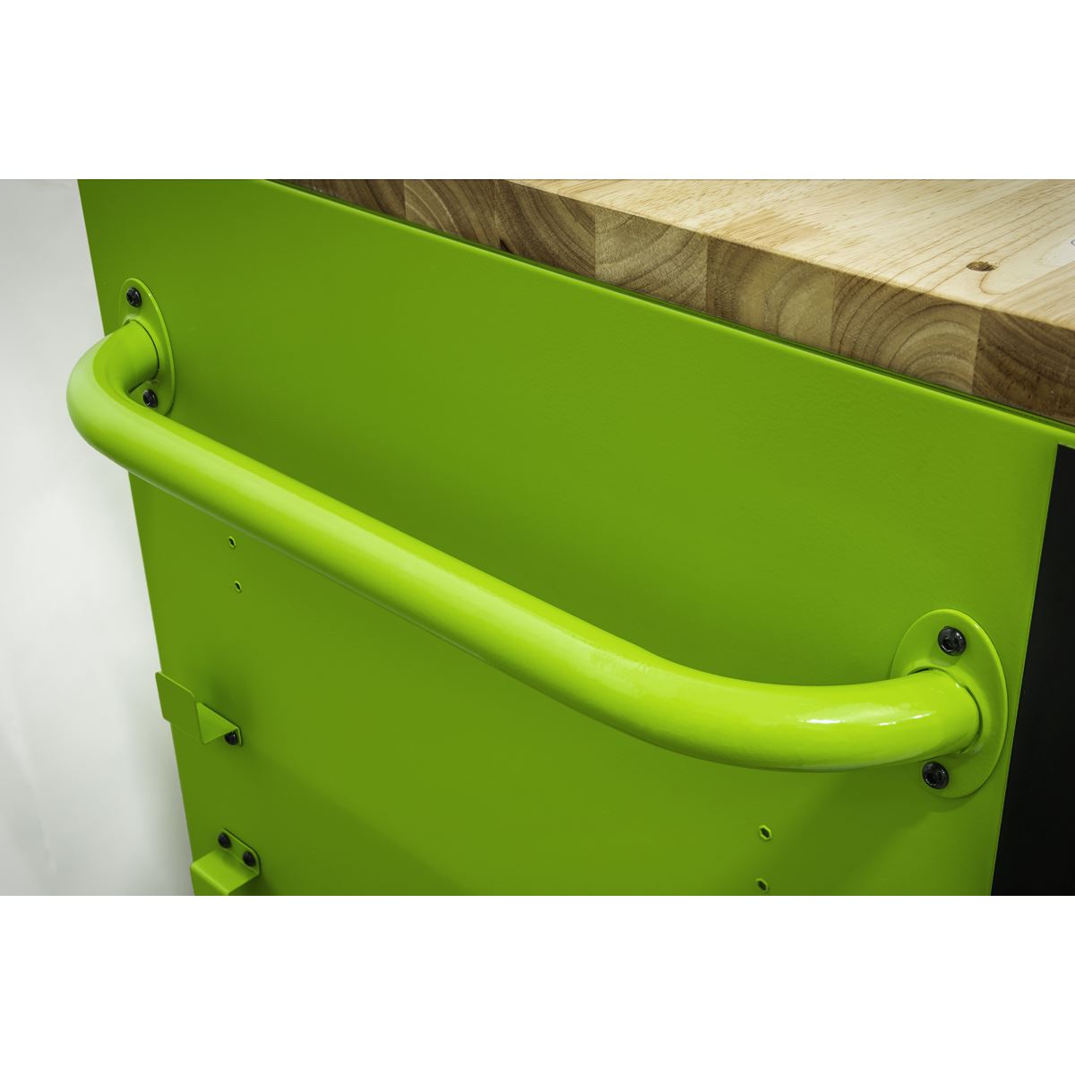 Sealey 15 Drawer Mobile Trolley with Wooden Worktop 1549mm AP6115BE