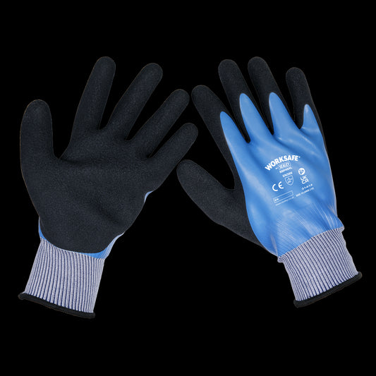 Worksafe Waterproof Latex Gloves - (X-Large) - Pack of 6 Pairs SSP49XL/6