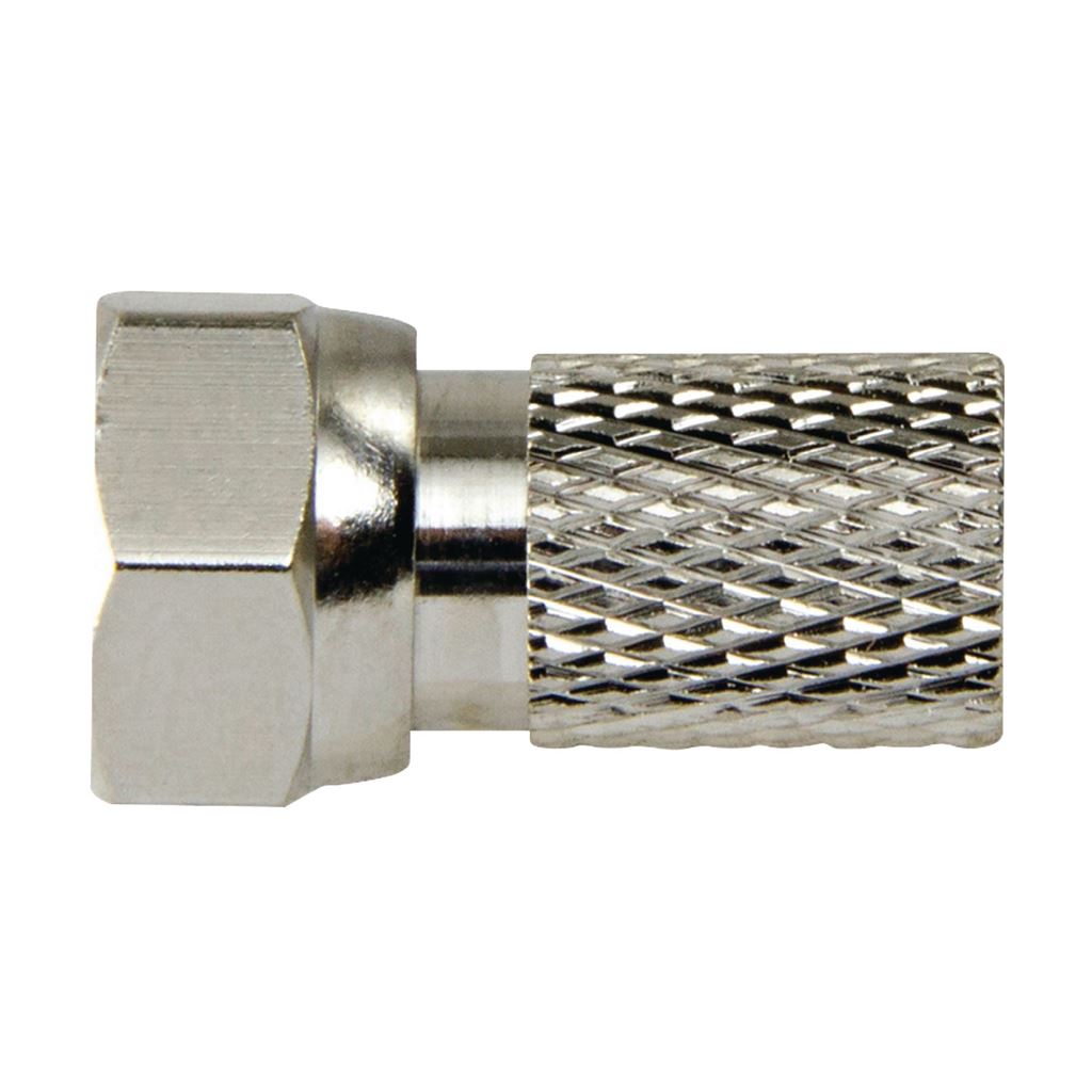 Macab F-Connector 2.5 mm Male Metal Silver/Silver - F4331114