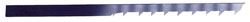 Draper 25505 127mm x 12.5tpi No 6 Plain End Fretsaw Blades