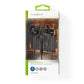 Nedis Sport Headphones Wired In-Ear 1.2m Cable Black