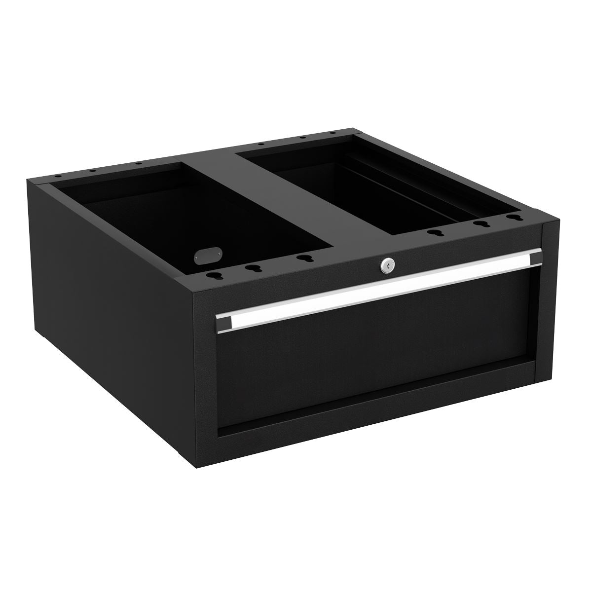 Sealey Superline Pro Modular Workbench 6 Drawers, Cupboard Wooden Worktop 1830mm
