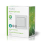 Nedis RF Wall Switch Single 433.92 MHz - Control one or multiple lights - RFWS10WT