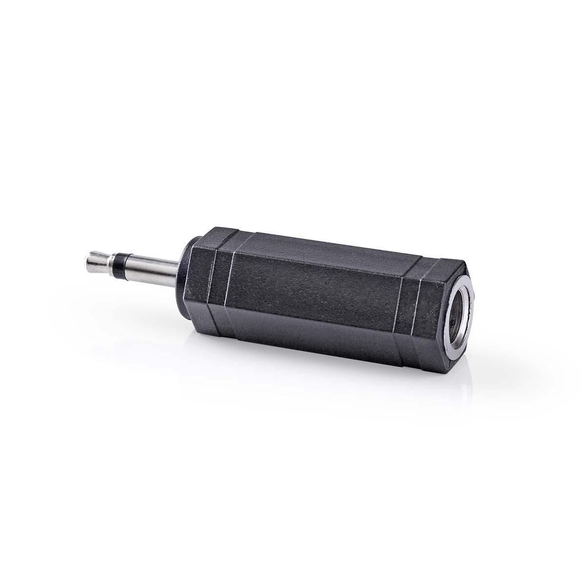 Nedis Mono Audio Adapter 3.5mm Male to 6.35mm Female 10 pieces Black - CAGP22934BK