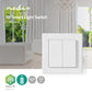 Nedis RF Double Wall Switch Single 433.92 MHz - Control one or multiple lights - RFWS20WT
