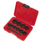 Sealey Bolt Extractor Set 11pc Spanner Type AK8183