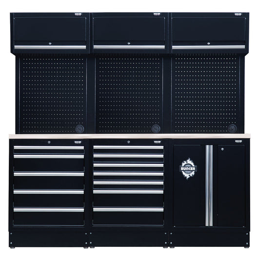 Draper 14Pc Combo With Ss Top MS400COMBO/14B - 04415