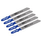 Sealey Jigsaw Blade Metal 92mm 11-14tpi - Pack of 5 SJBT118B