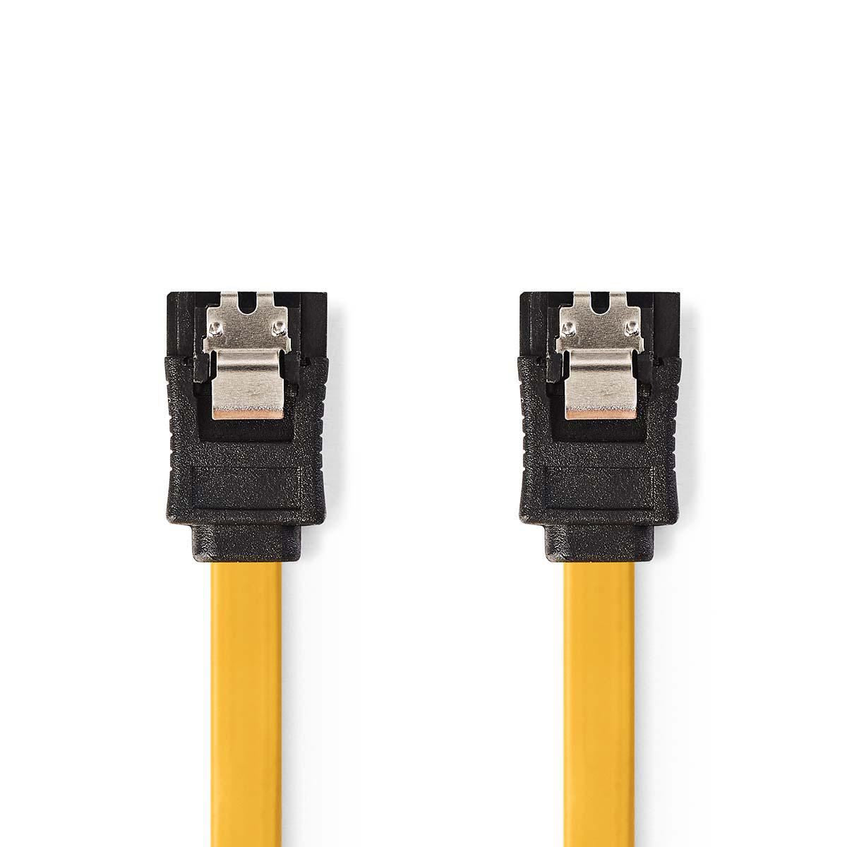 Nedis SATA 6Gb/s Data Cable SATA 7-pin Female to SATA 7-pin Female 1m Yellow - CCGP73250YE10