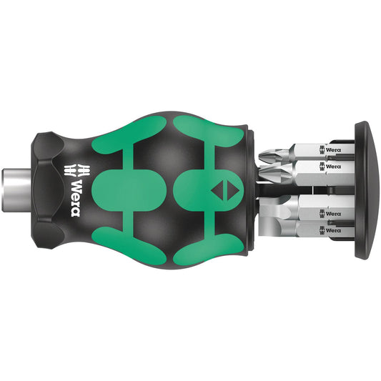 Wera Kraftform Kompakt Stubby Magazine 5 PH/Sq/Sl 6Pc 008878