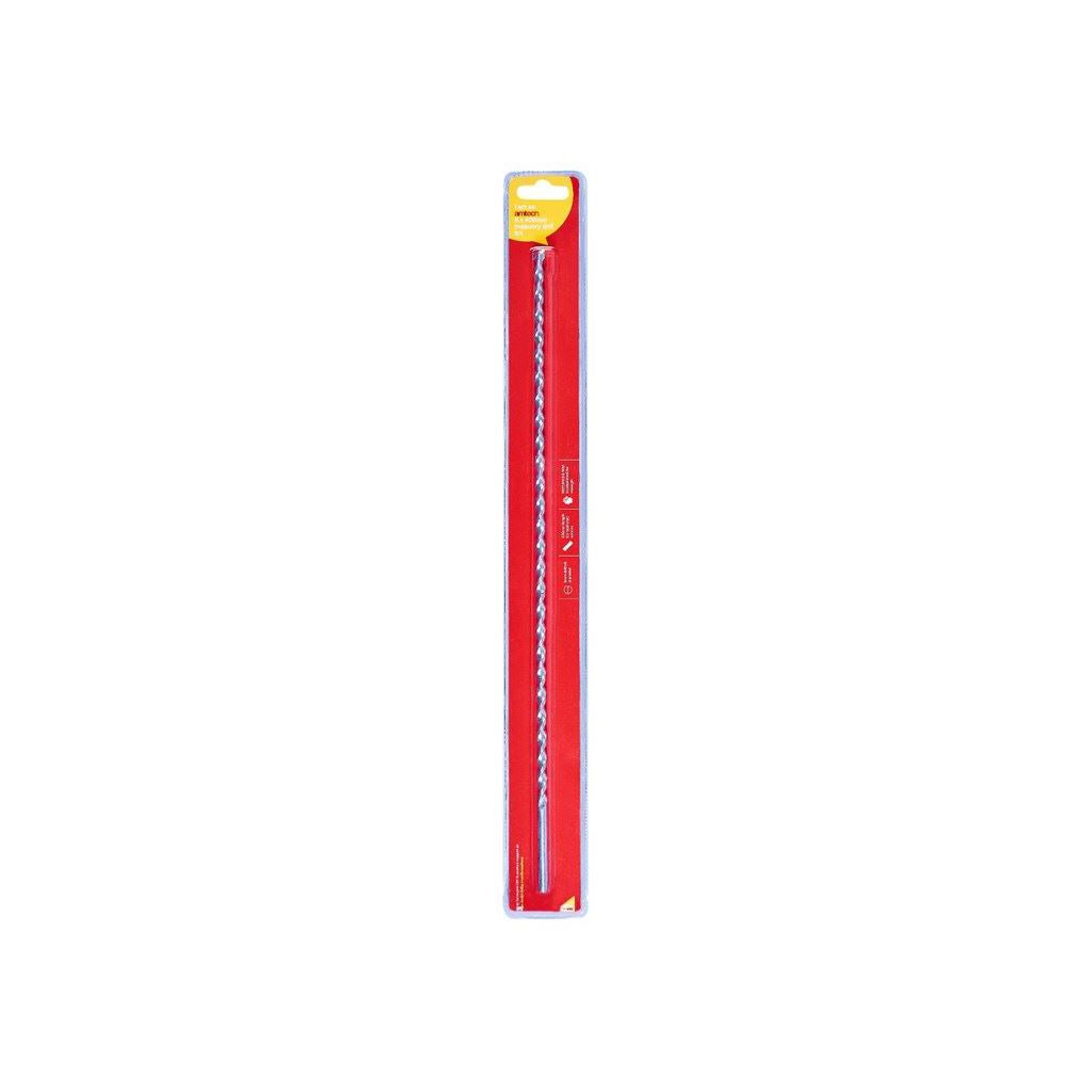 Amtech Quality 8mm x 400mm Long Masonry Drill Bit For Brick Stone Heat Treated - F4210