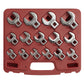 Sealey Crow's Foot Open-End Spanner Set 15pc 3/8"Sq Drive Metric AK59891