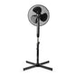 Nedis Stand Fan 40cm 3-Speed Oscillation 40W Adjustable height Shut-off Timer - FNST15CBK40
