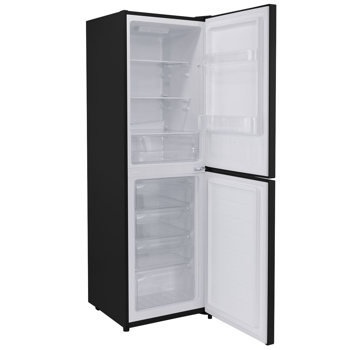 Baridi 50/50 Smart Frost Fridge Freezer 254L Capacity � Black DH329